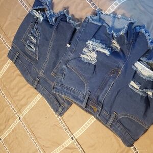 Womans jean shorts